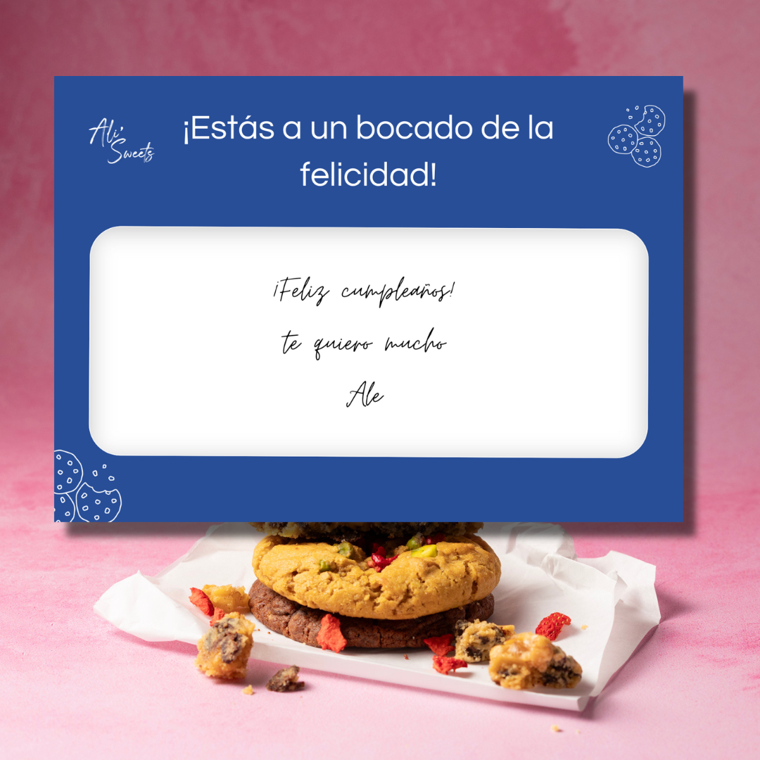 Tarjeta con mensaje personalizado